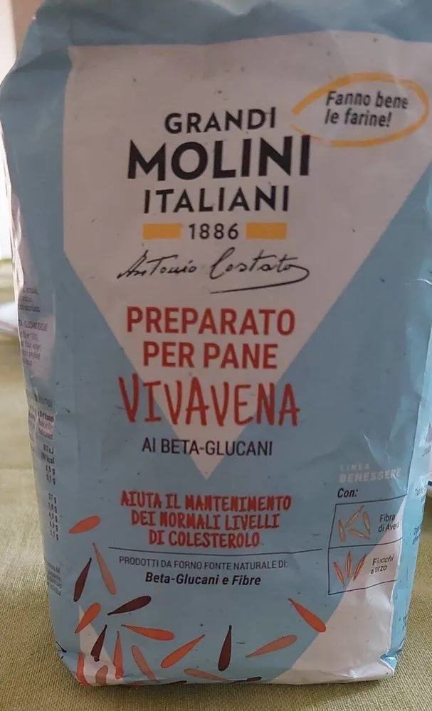 Preparato per pane vivavena