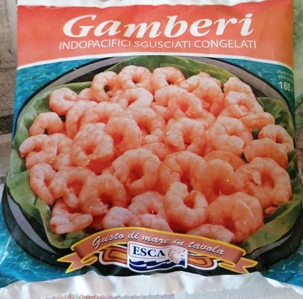 Gamberi congelati