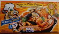 Zuppa di pesce pronta