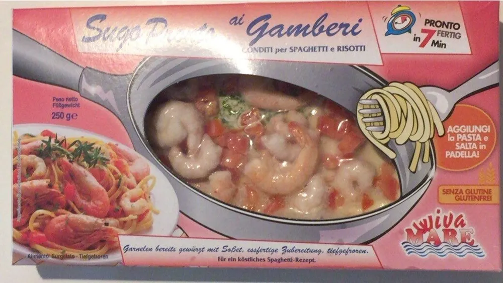 Sugo pronto ai gamberi