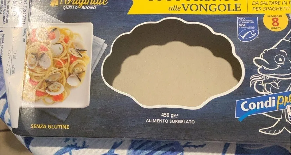 Sugo pronto alle vongole
