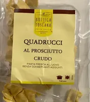 Quadrucci al prosciutto crudo