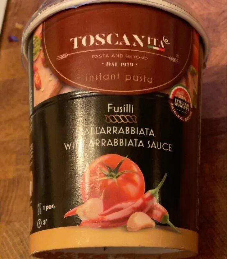 Fusilli all’arrabbiata