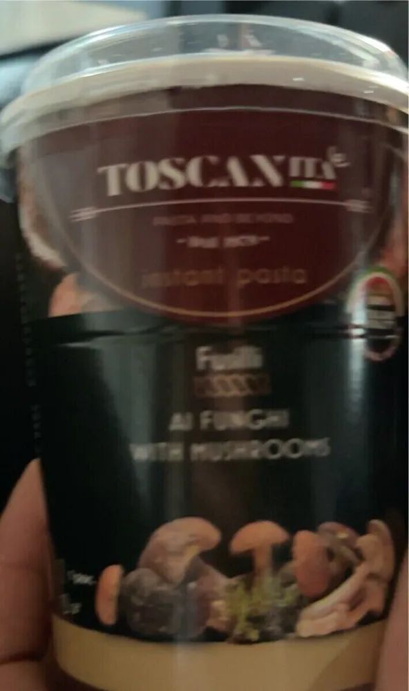 Instant pasta