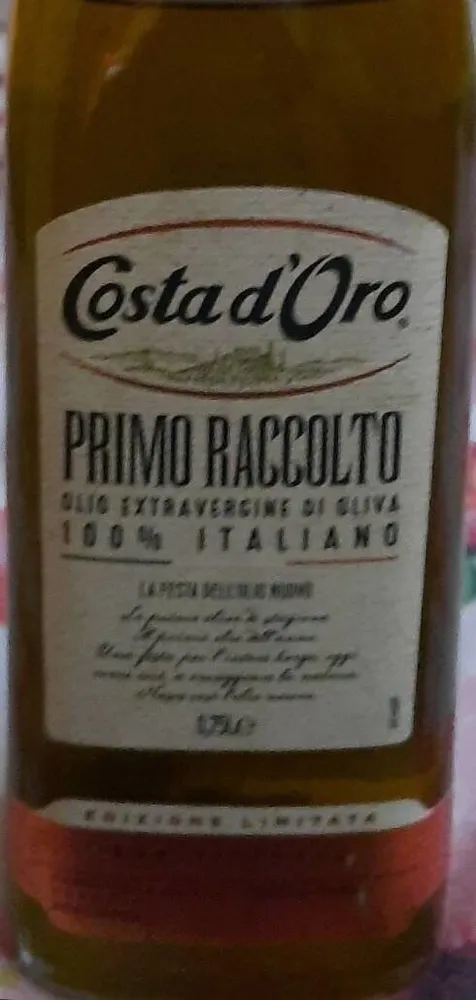 Costa d'oro Primo Raccolto