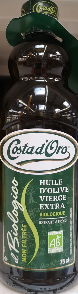 Huile d'olive vierge extra non filtrée