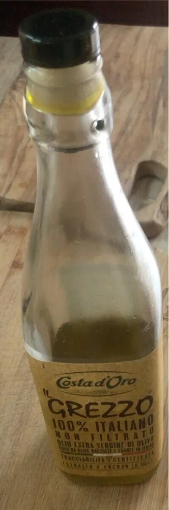 Il Grezzo Estratto a Freddo, Olio Extra Vergine Di Oliva