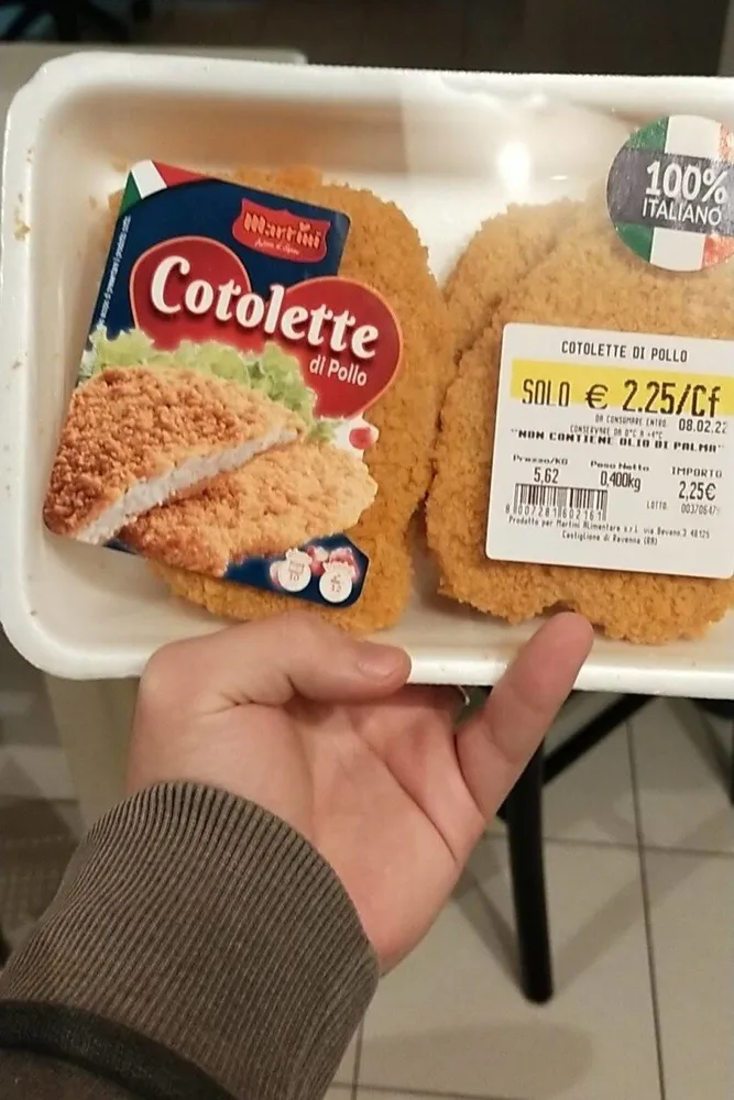 Cotolette di pollo