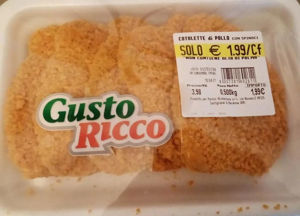Cotolette di pollo