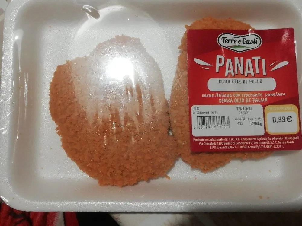 Cotolette di pollo