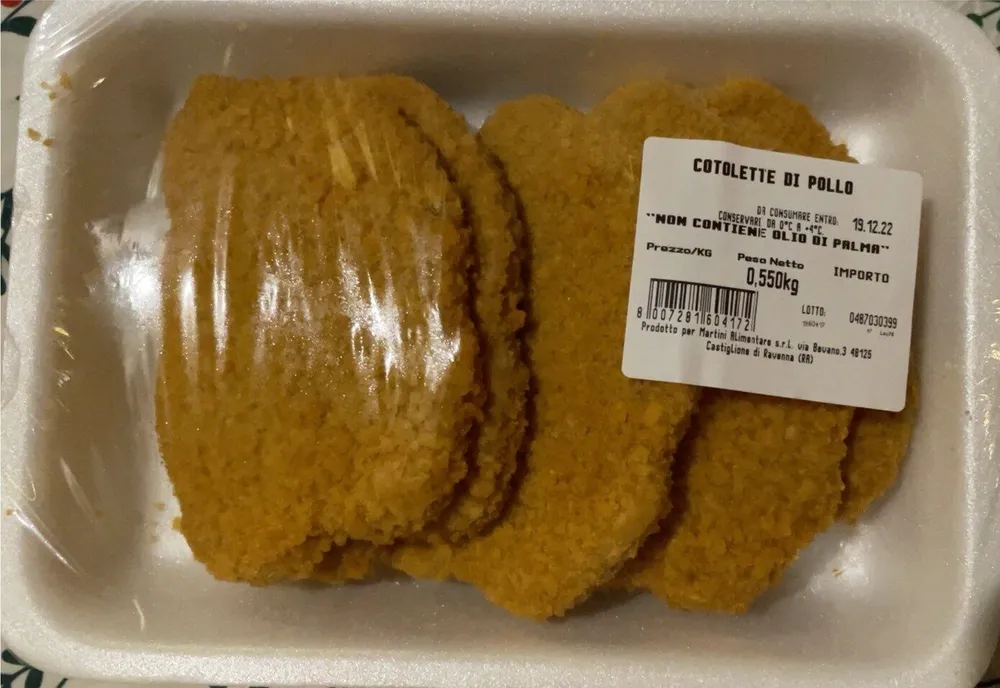 Cotolette di pollo