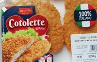 Cotolette di pollo