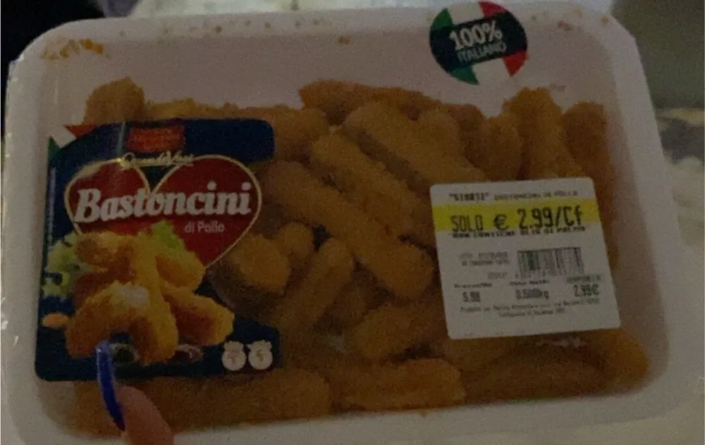 Bastoncini di pollo