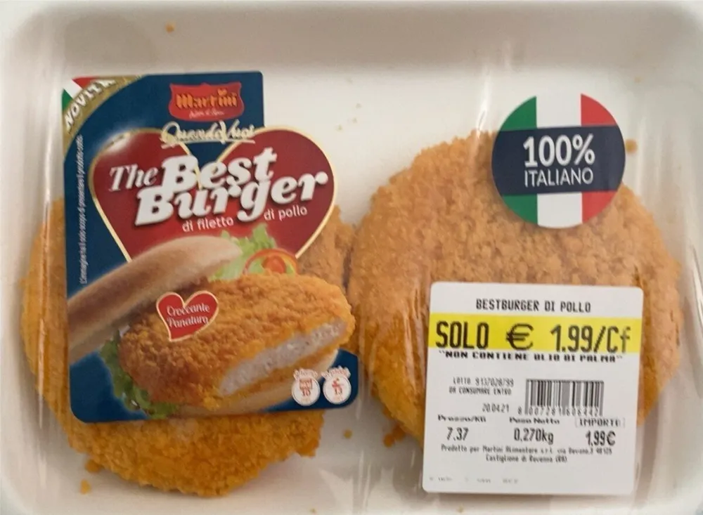 Bestburger di pollo