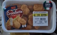 Crocchette di pollo con formaggio