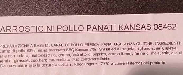 Arrosticini di pollo panati