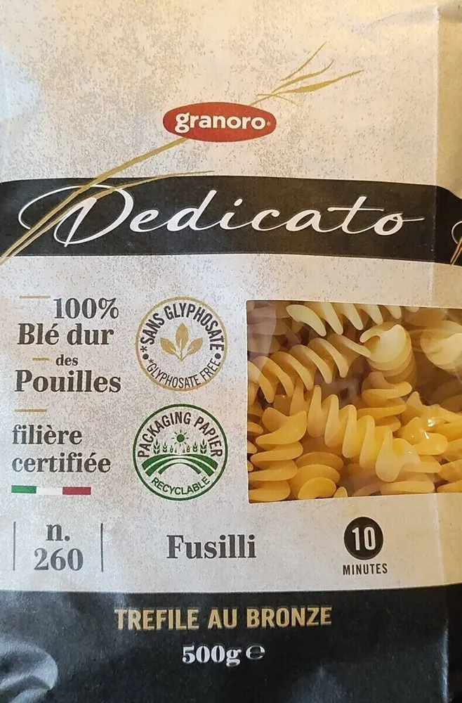 Fusilli tréfilé au bronze