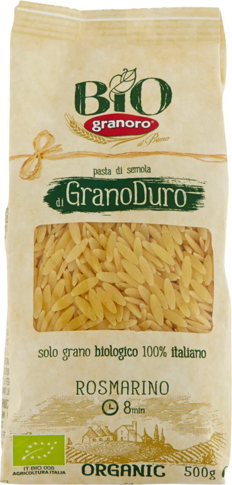Bio di granoduro rosmarino