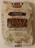 Pâtes Fusilli Complètes