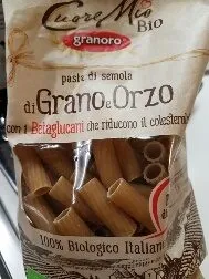 Pâtes de semoule de blé dur et orge