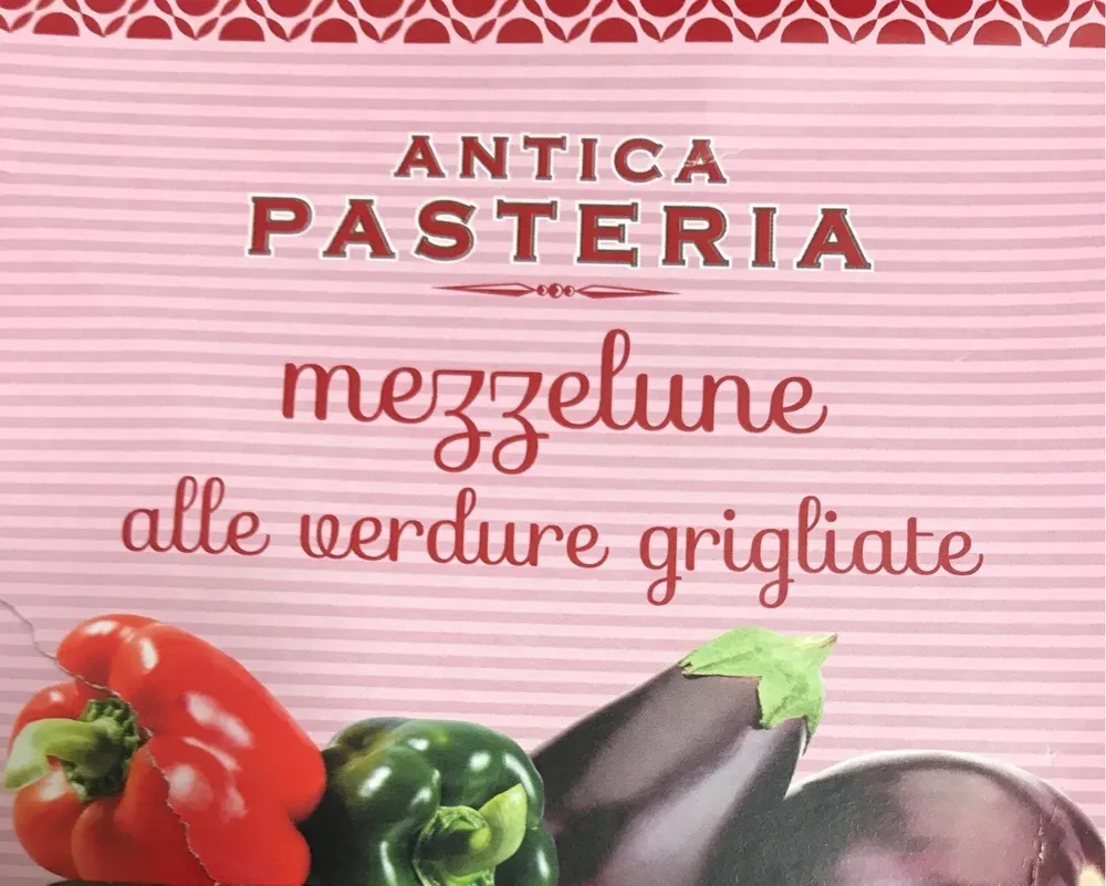 mezzelune alle verdure grigliate