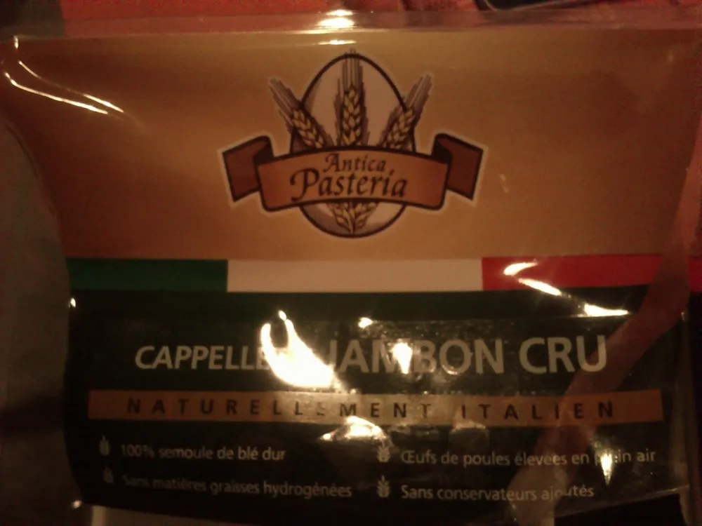 Cappelletti jambon cru