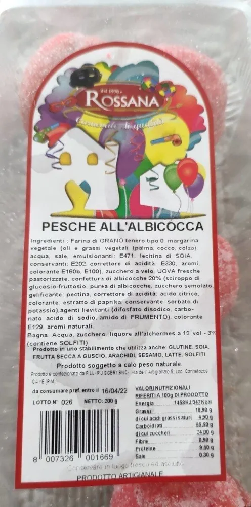 Pesche all'albicocca