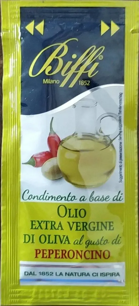 Olio extravergine di oliva al gusto di peperoncino