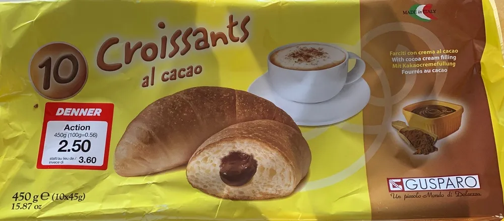 Croissants - al cacao