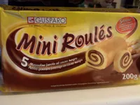 Mini Roulés - Petite génoises fourrage au cacao maigre