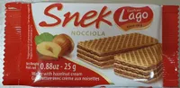 Snek Nocciola (Gaufrettes avec crème aux noisettes)