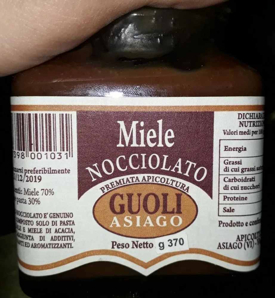 Miele nocciolato
