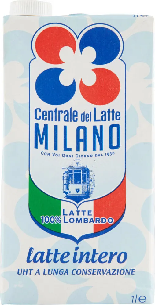 Latte intero uht a lunga conservazione