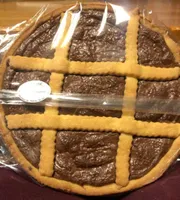 crostata cacao e nocciole