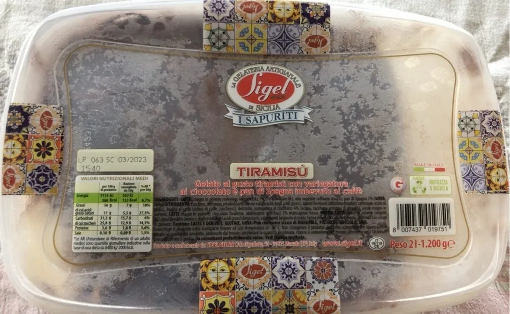 Gelato tiramisù