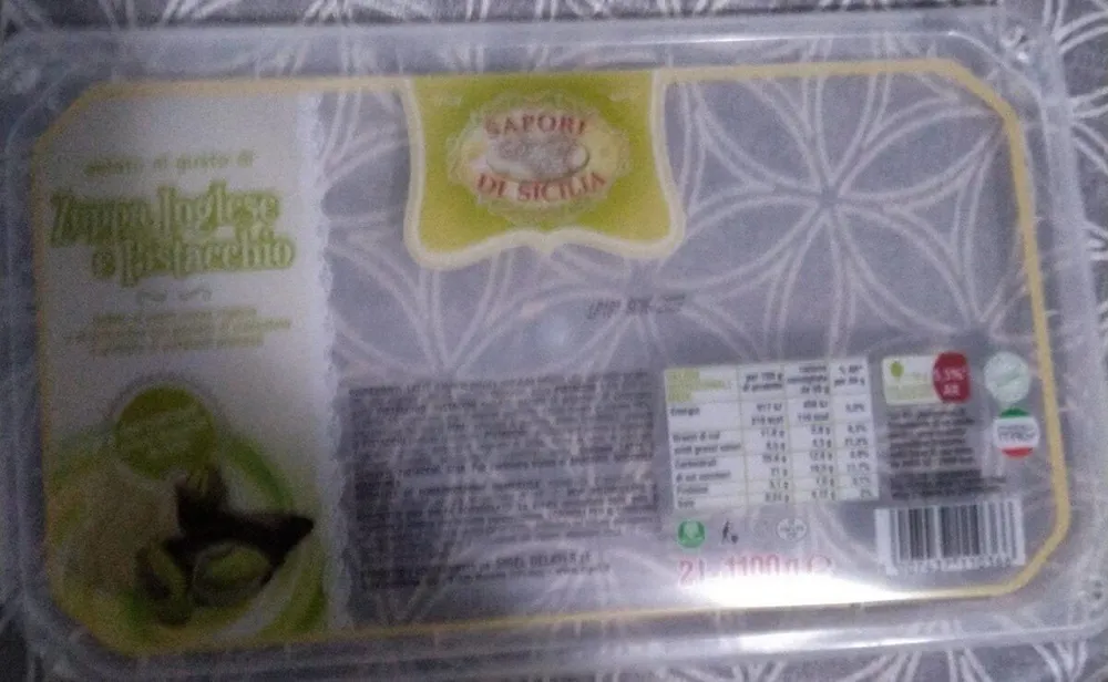 Gelato Zuppa inglese - Pistacchio