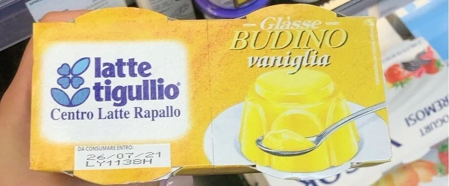 glàsse budino vaniglia