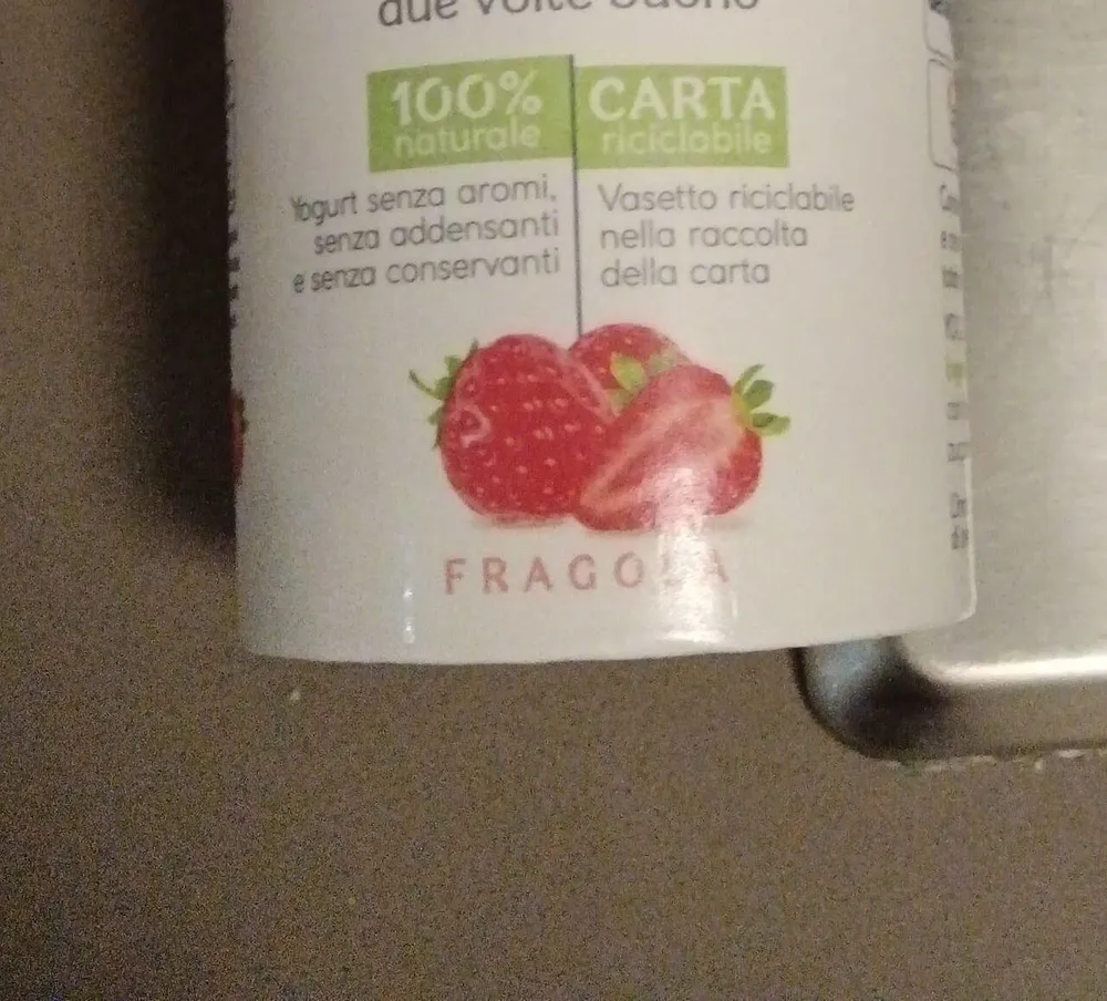 Yogurt alla fragola