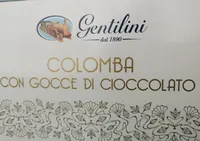 Colomba con gocce di  cioccolato