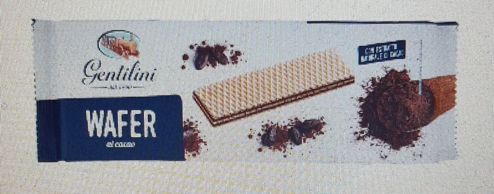 Wafer Al Cacao 175 G Gentilini