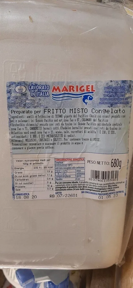 Fritto misto pesce