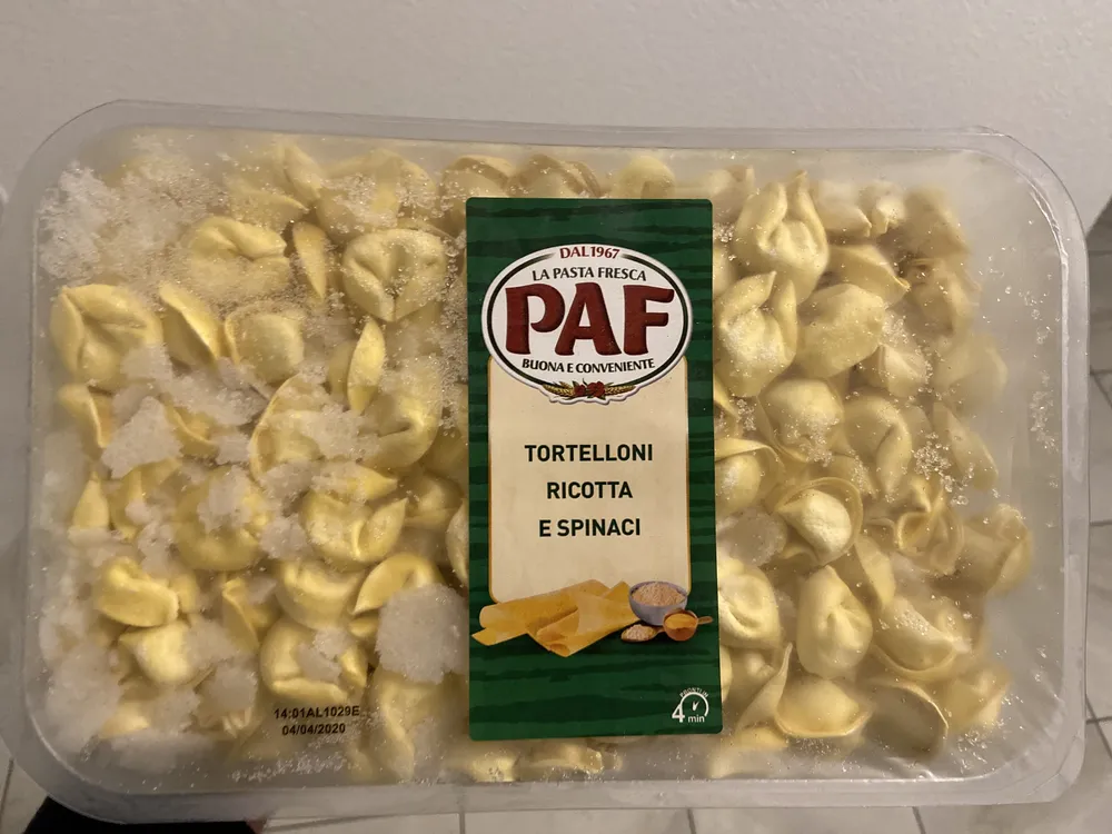 Tortellini Ricotta e Spinaci