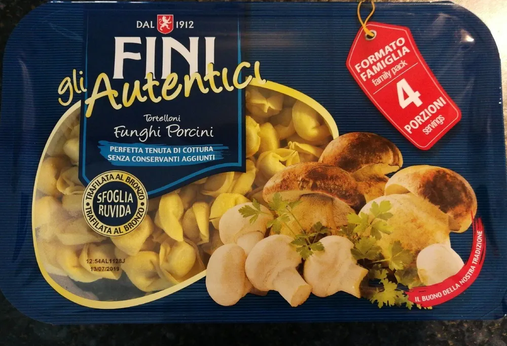 Tortelloni ai Funghi porcini