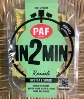 IN2MINUTI Ravioli ricotta e spinaci