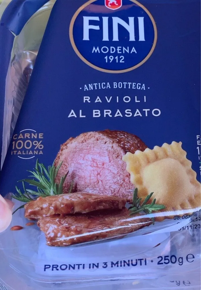 Ravioli brasato