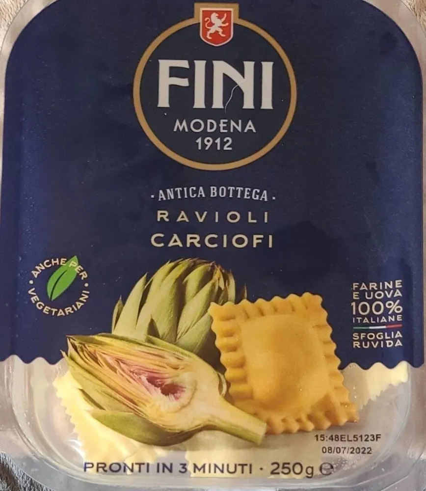 Ravioli ai carciofi