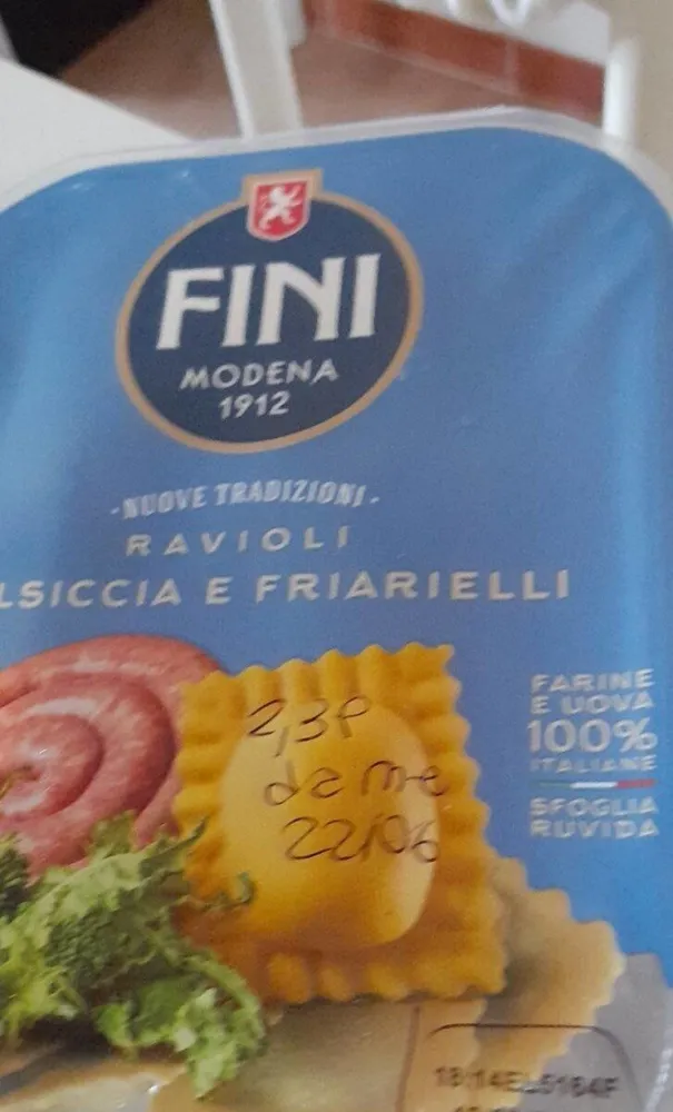 Ravioli Salsiccia e friarelli