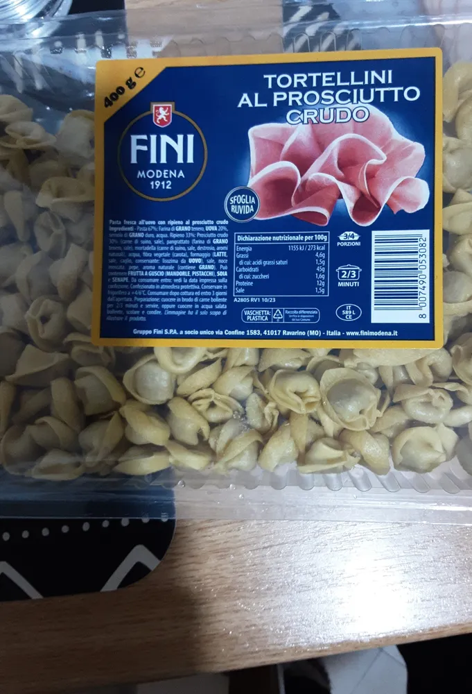 Tortellini al prosciutto crudo