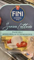 Ravioli mozzarella e pomodoro senza lattosio