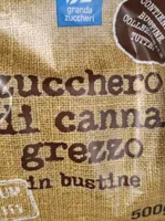 Zucchero di canna grezzo in bustine